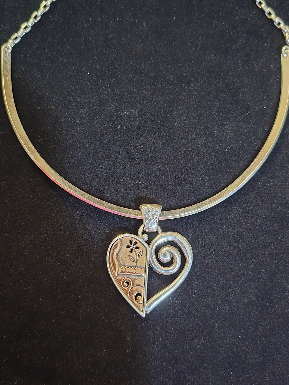 Brighton Pablos Passion two-tone silver and copper Reversible
